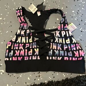 Pink ultimate Victoria’s Secret sports bra never worn with tags on it